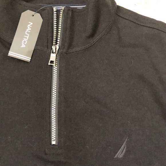 NAUTICA Mens Size Large Black pullover sweater - Picture 2 of 7